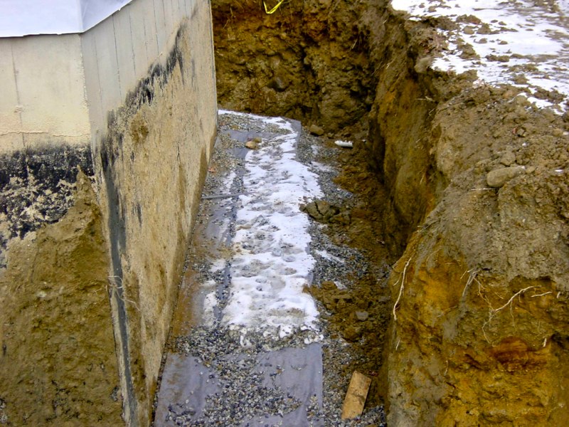 Excavation work